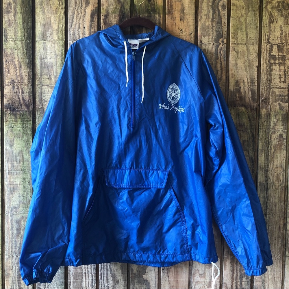 Vintage Johns Hopkins University Windbreaker